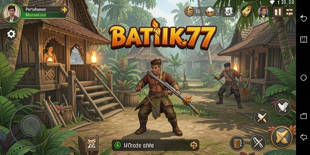 Tampilan gameplay menakjubkan penuh strategi Tower Defense.