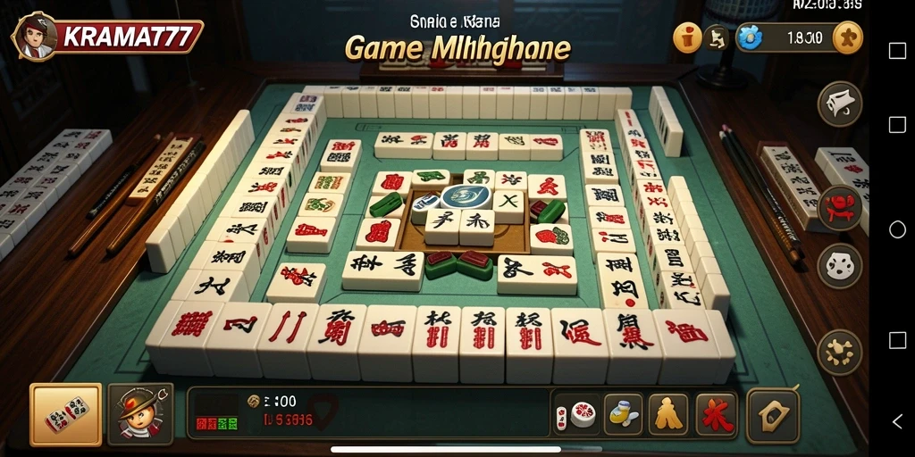 Tampilan gameplay seru dari KRAMAT77 yang menantang.